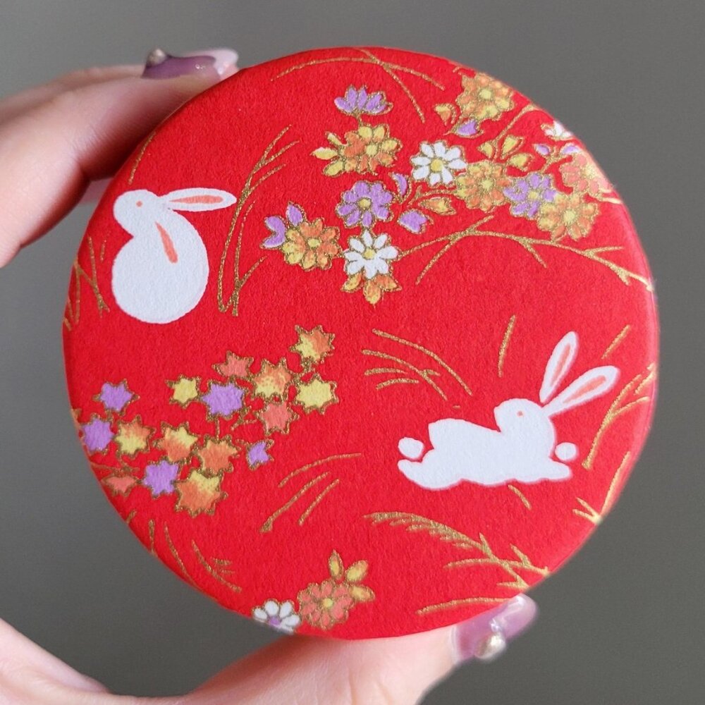New Japanese Tea Canister - Rabbit Design